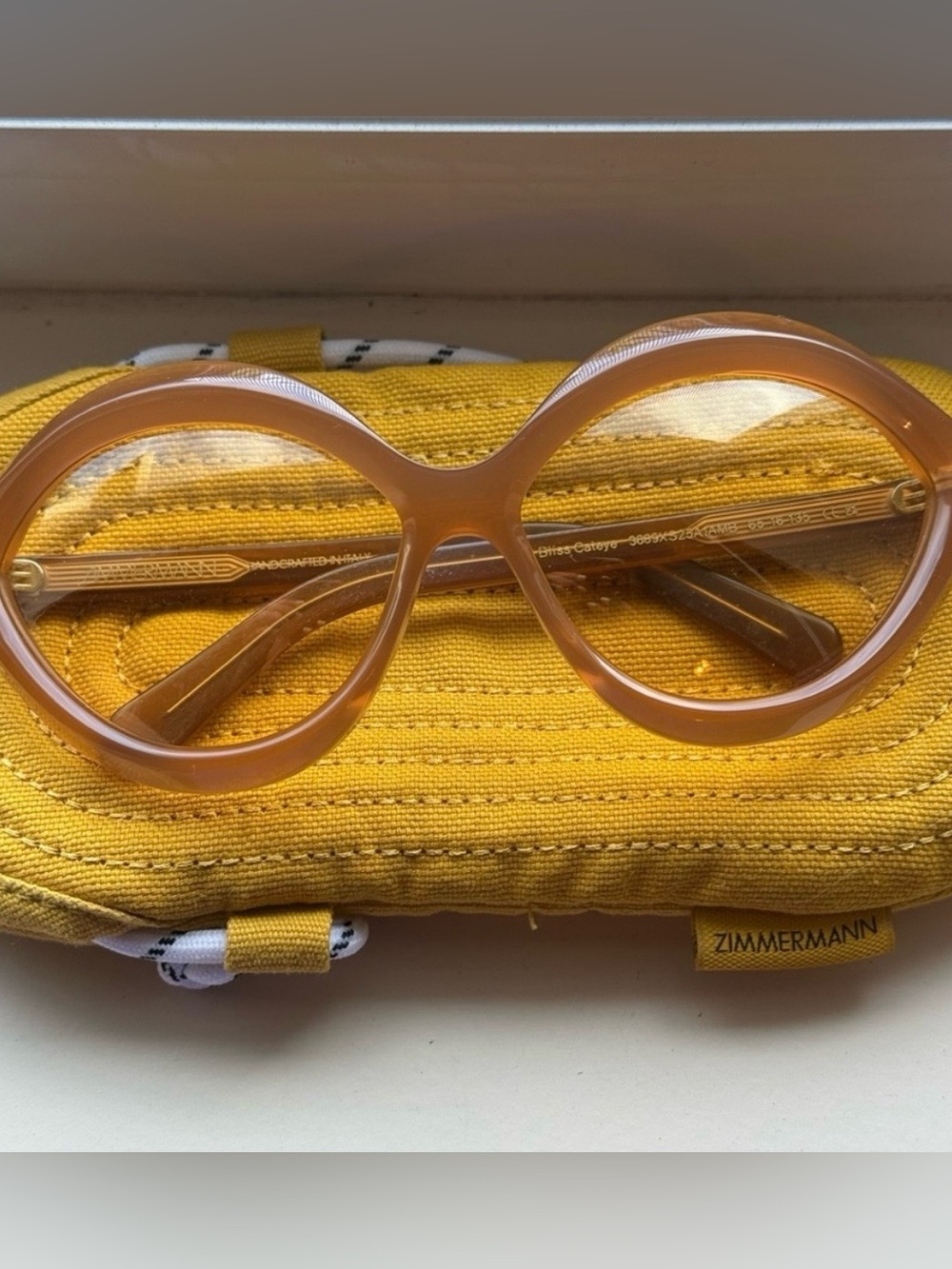 Zimmermann Amber Round Oversized Sunglasses
